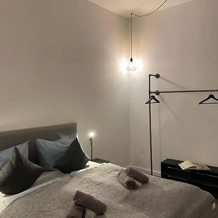 아파트 Apartmenthaus Zum Stadthafen 6 사스니츠
